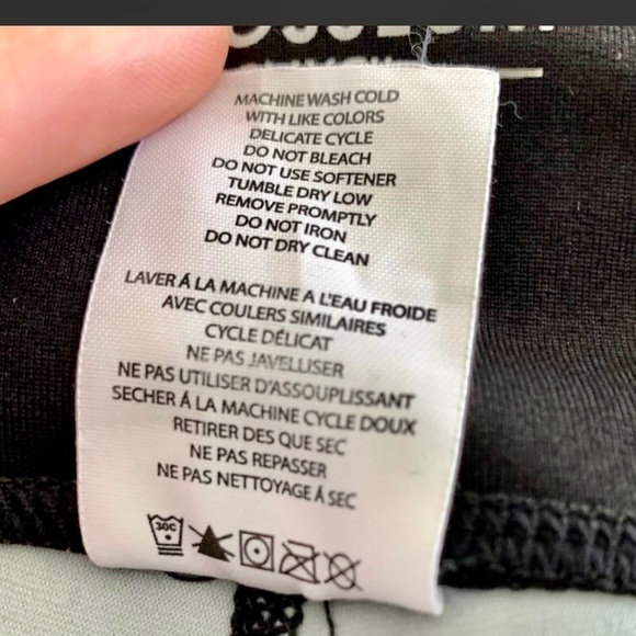 Activewear Colosseum MCMXCII Emily legging cuff detail S dance Gym ribbon - Picture 6 of 16